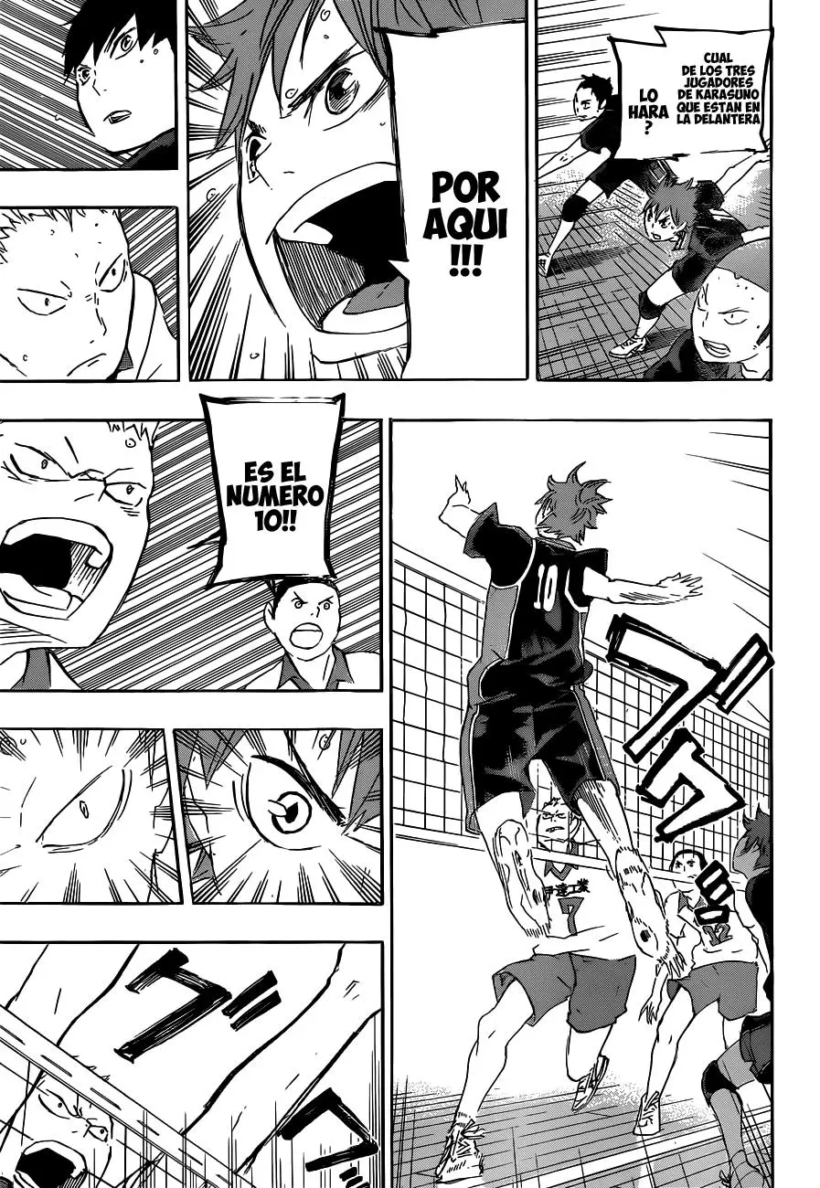 Haikyu!! capítulo 44, página 14