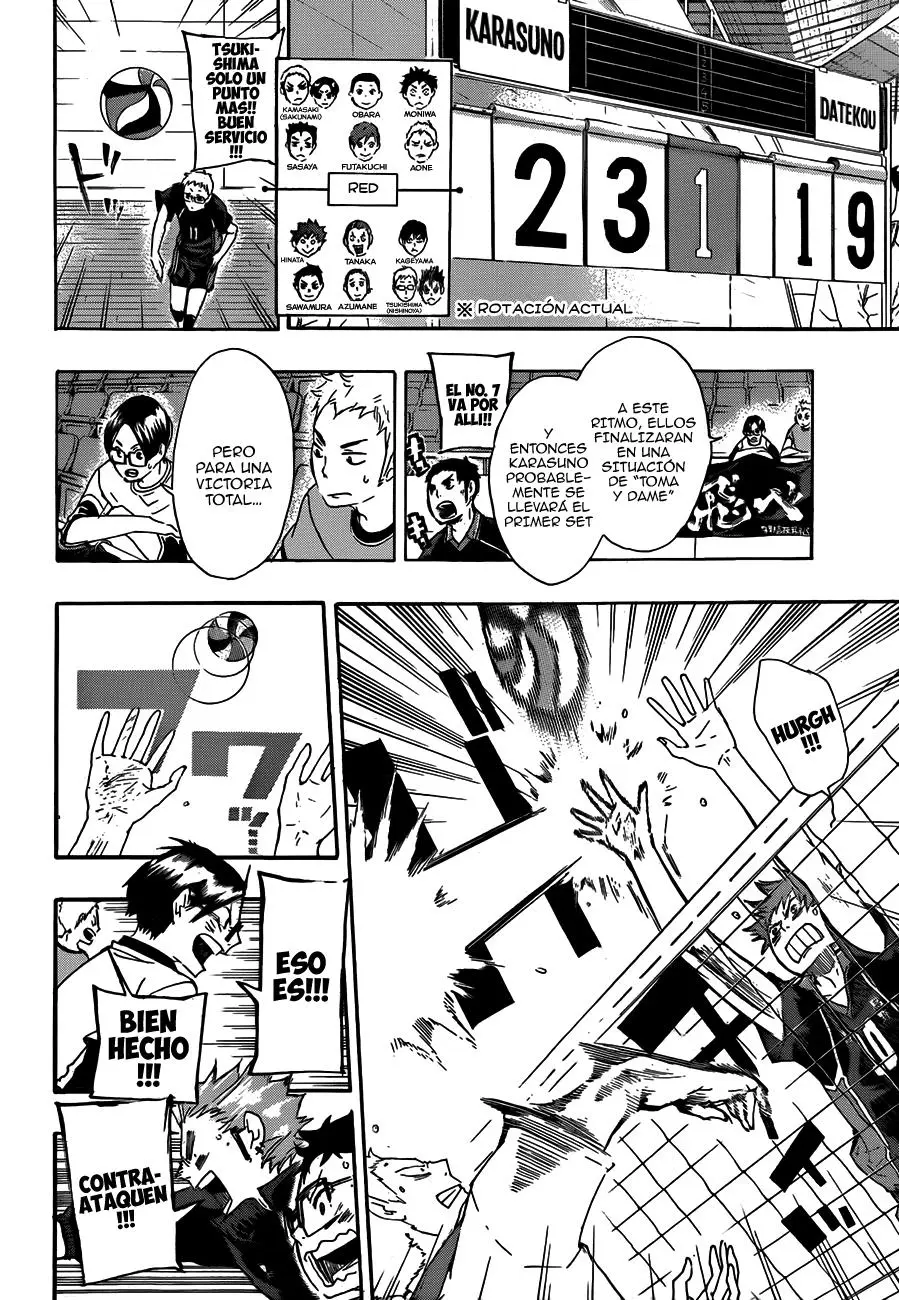Haikyu!! capítulo 45, página 3
