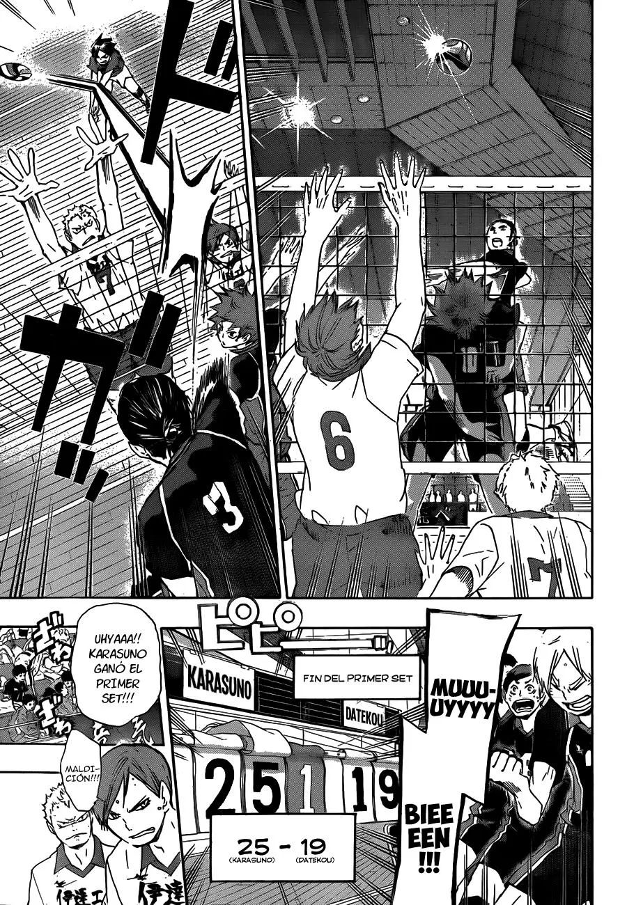 Haikyu!! capítulo 45, página 6