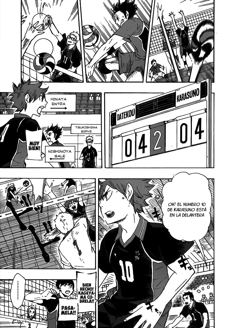 Haikyu!! capítulo 45, página 14