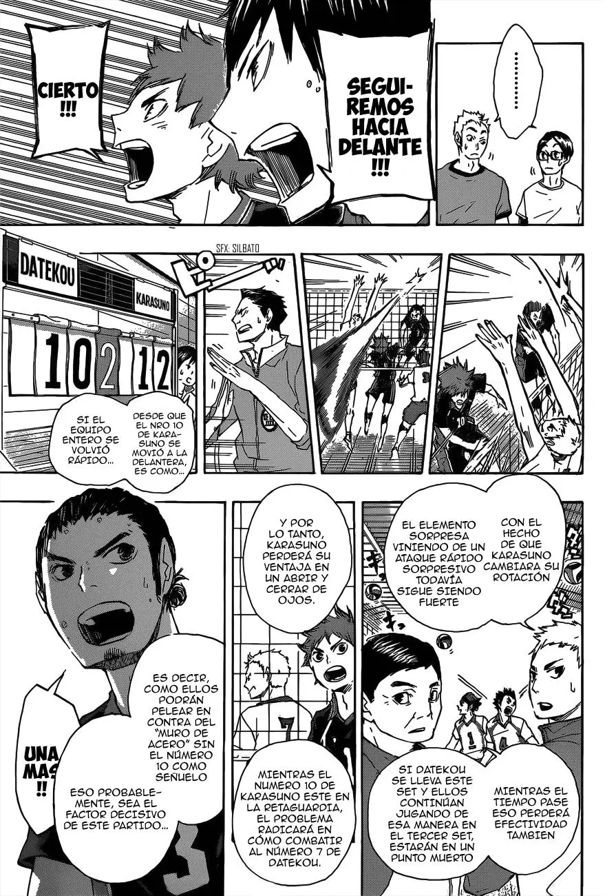Haikyu!! capítulo 45, página 16