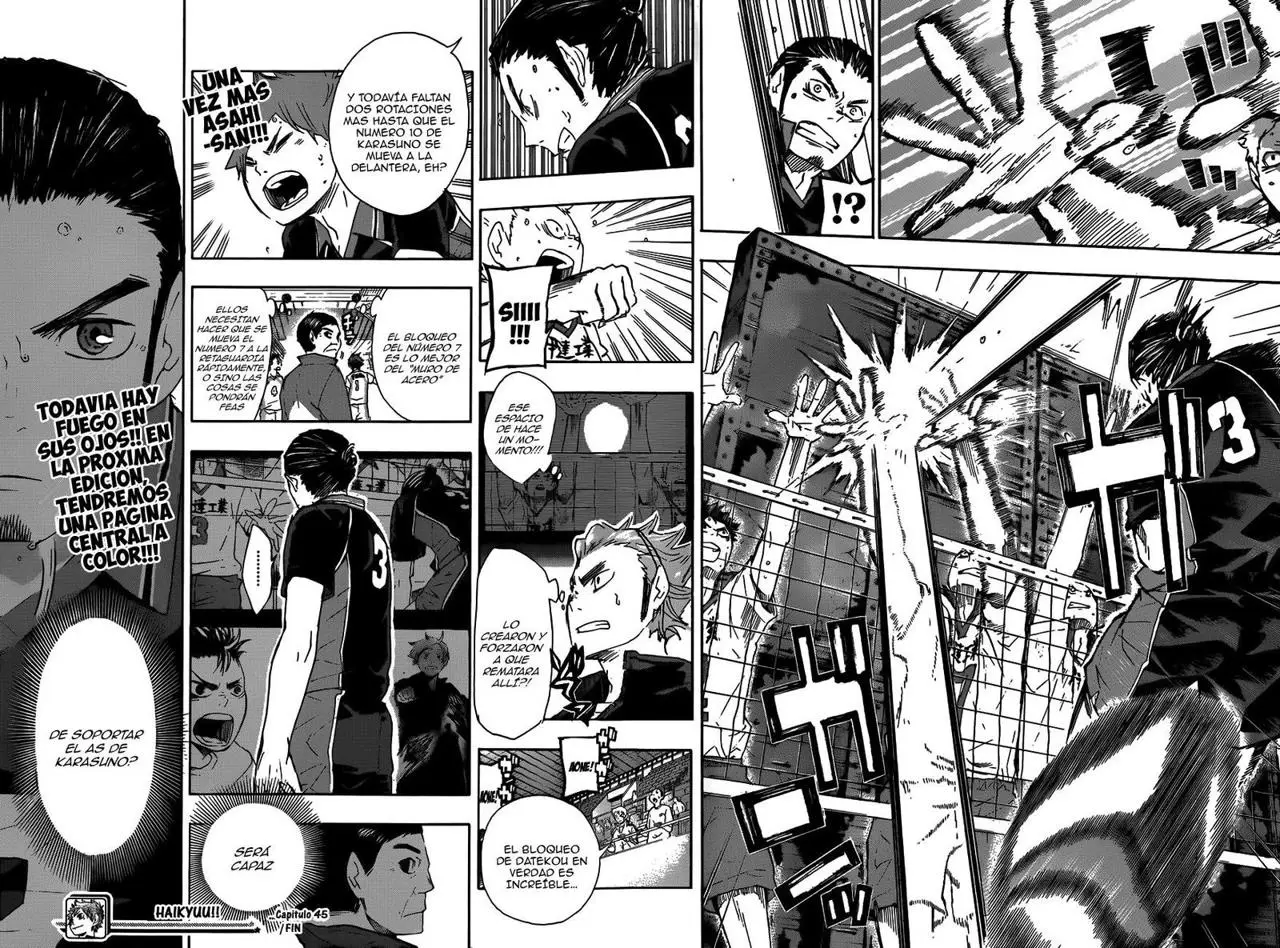 Haikyu!! capítulo 45, página 19