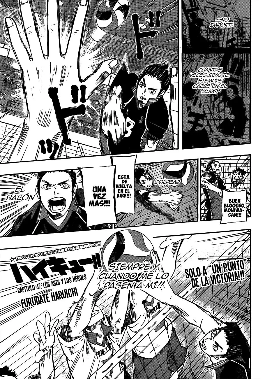 Haikyu!! capítulo 47, página 2