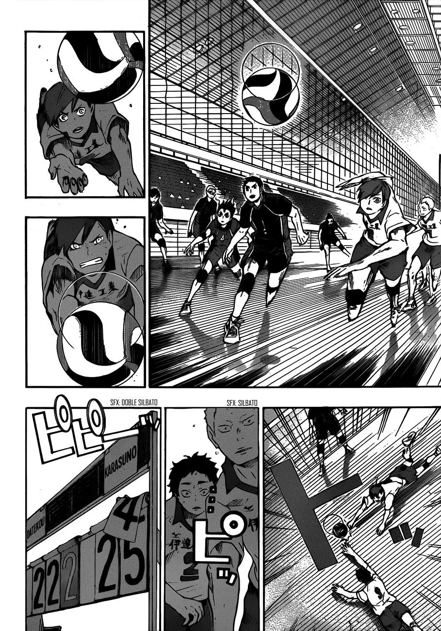 Haikyu!! capítulo 47, página 8
