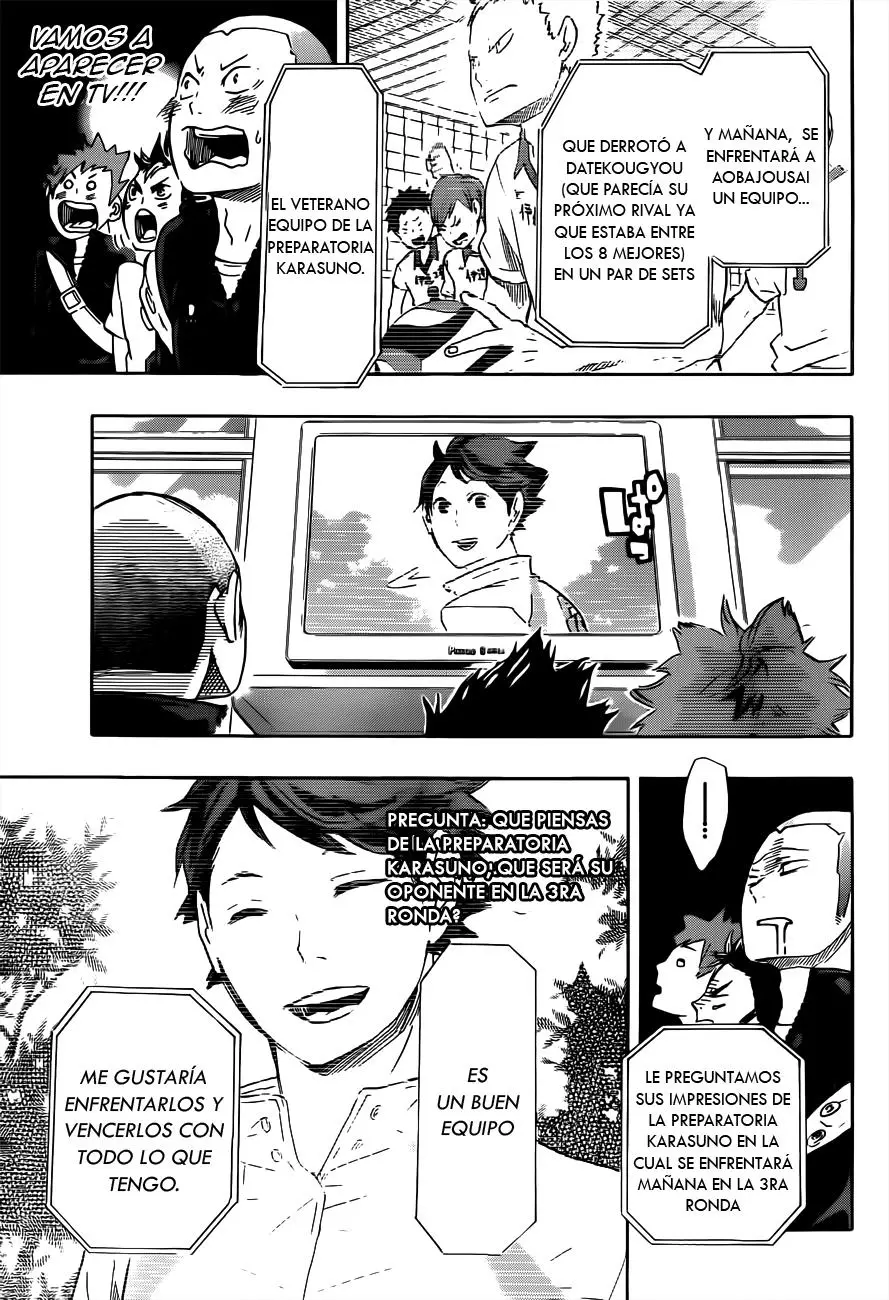Haikyu!! capítulo 48, página 11