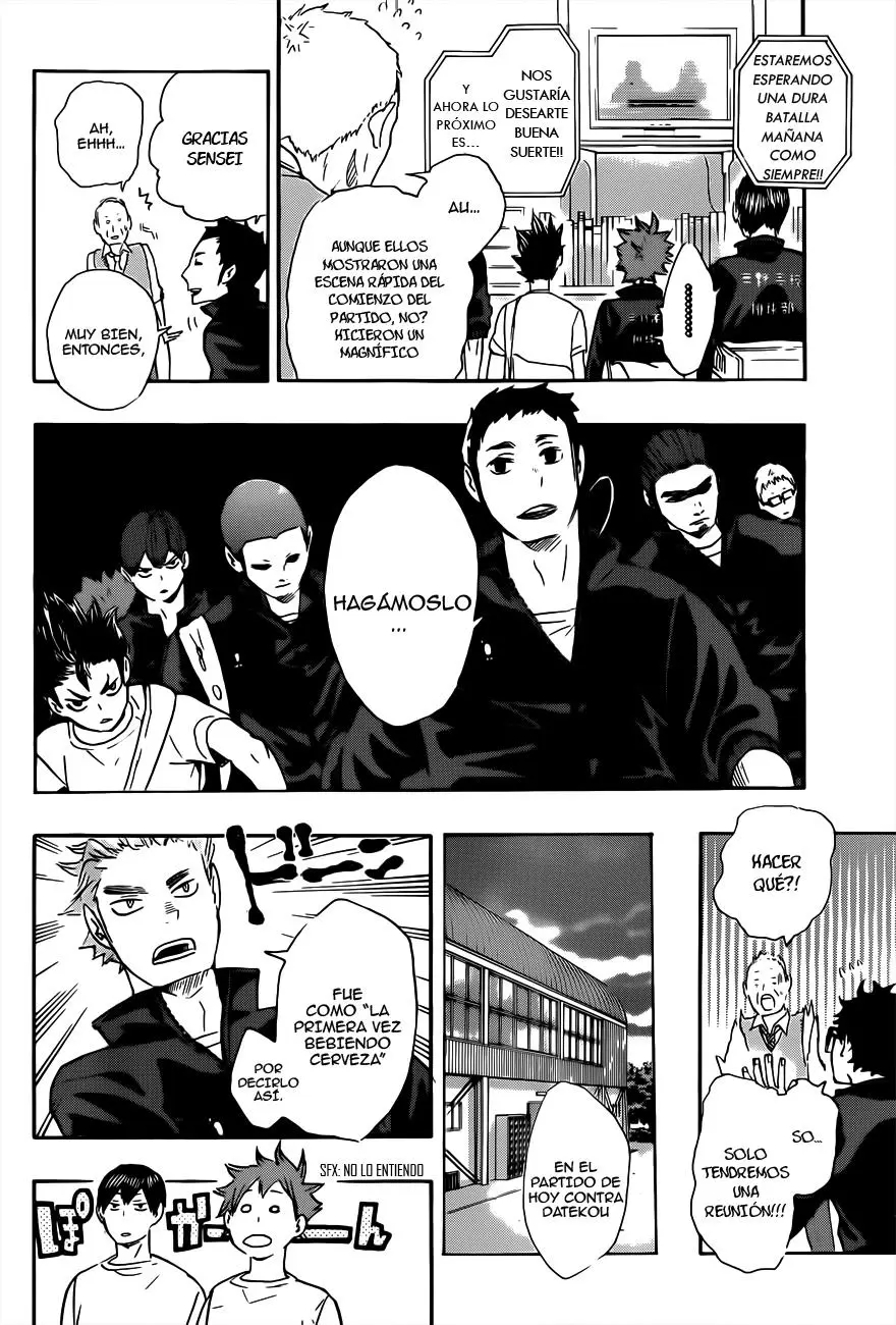 Haikyu!! capítulo 48, página 12