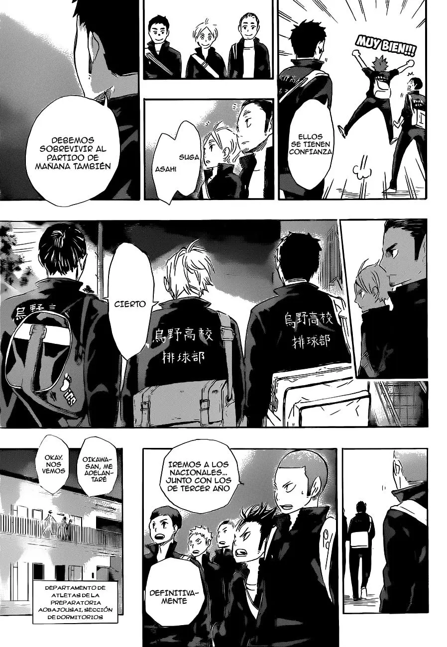 Haikyu!! capítulo 48, página 17