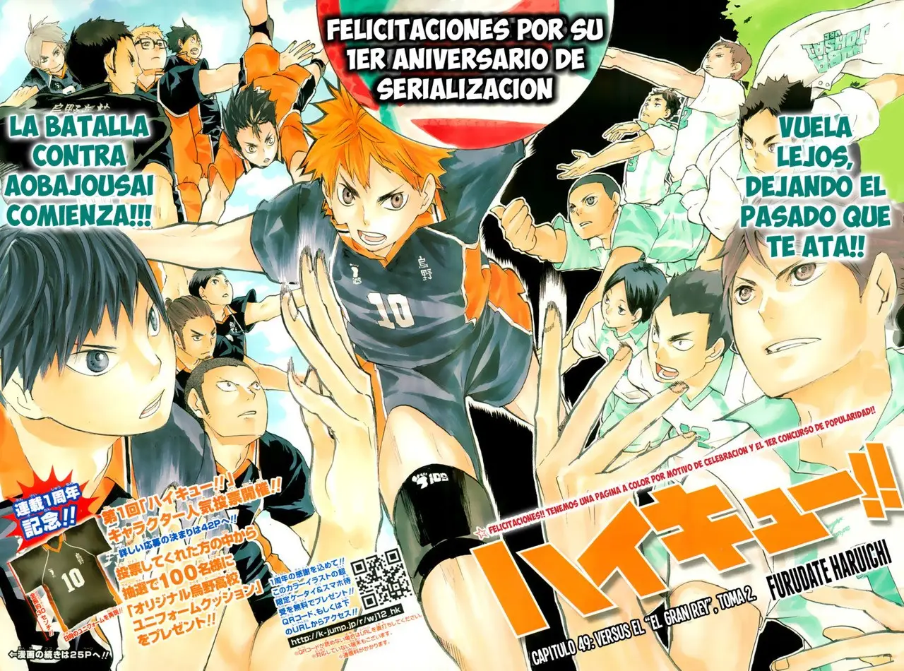 Haikyu!! capítulo 49, página 4