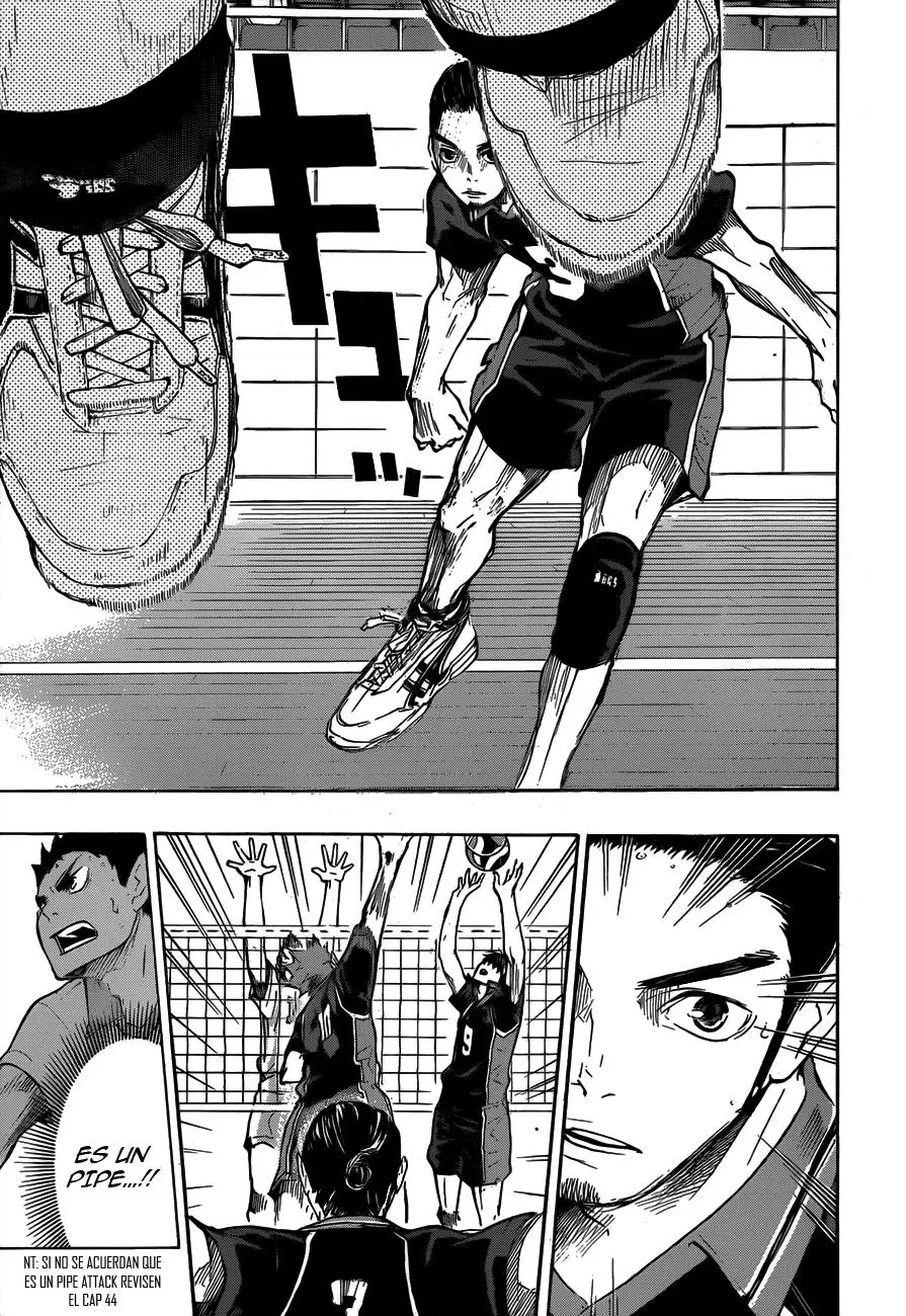 Haikyu!! capítulo 49, página 19