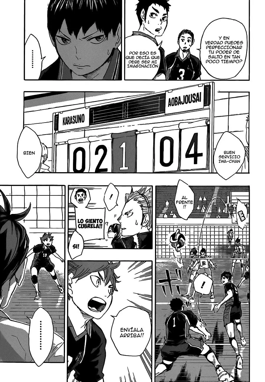 Haikyu!! capítulo 50, página 16