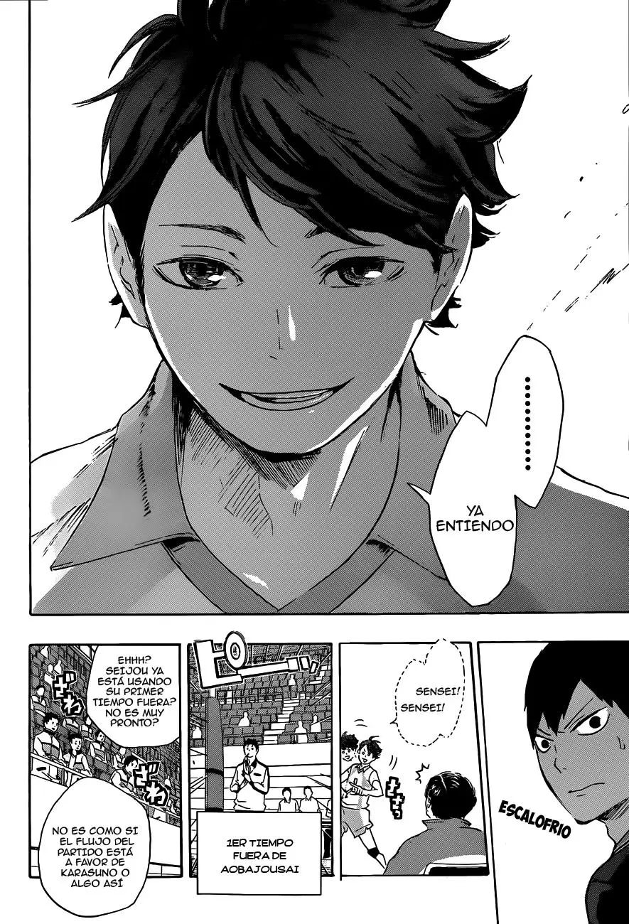 Haikyu!! capítulo 50, página 19