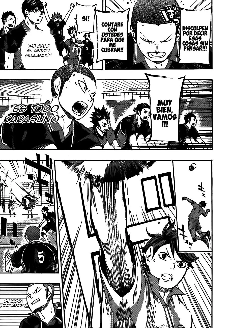 Haikyu!! capítulo 52, página 16
