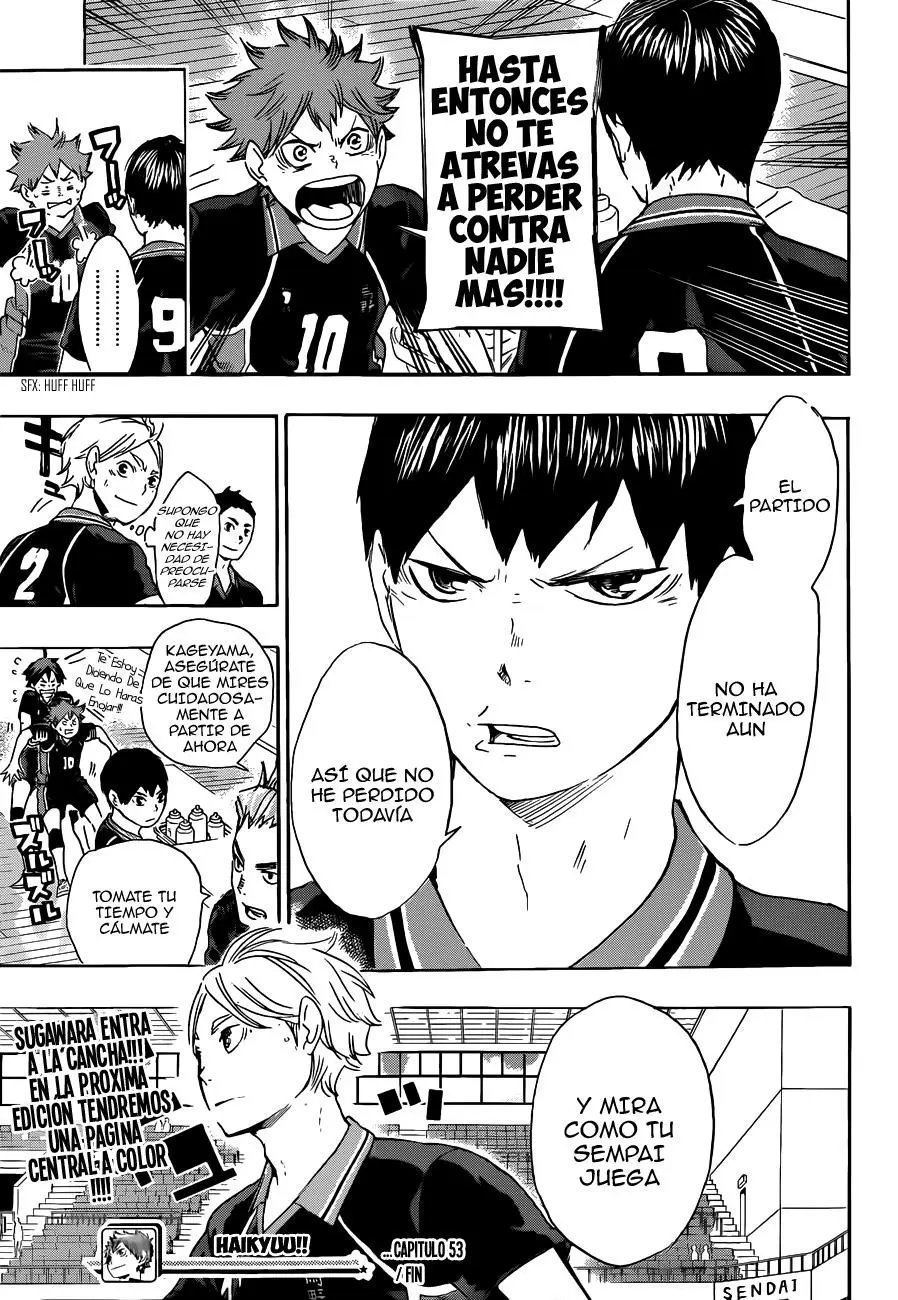 Haikyu!! capítulo 53, página 19