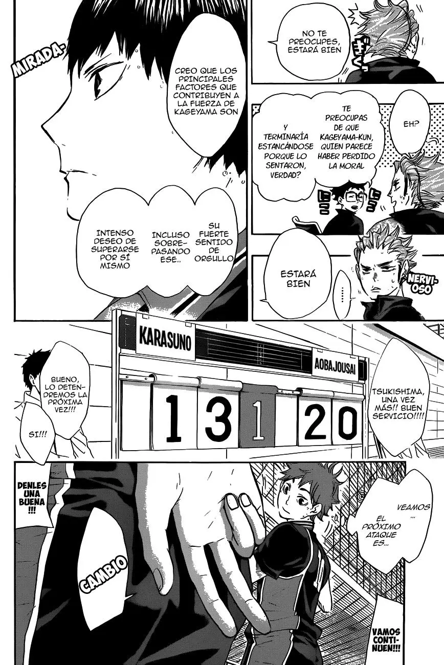 Haikyu!! capítulo 54, página 15