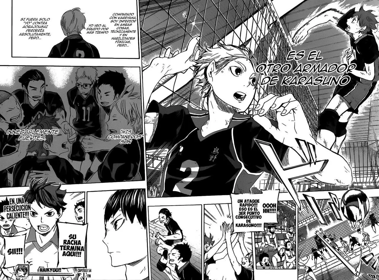 Haikyu!! capítulo 54, página 19