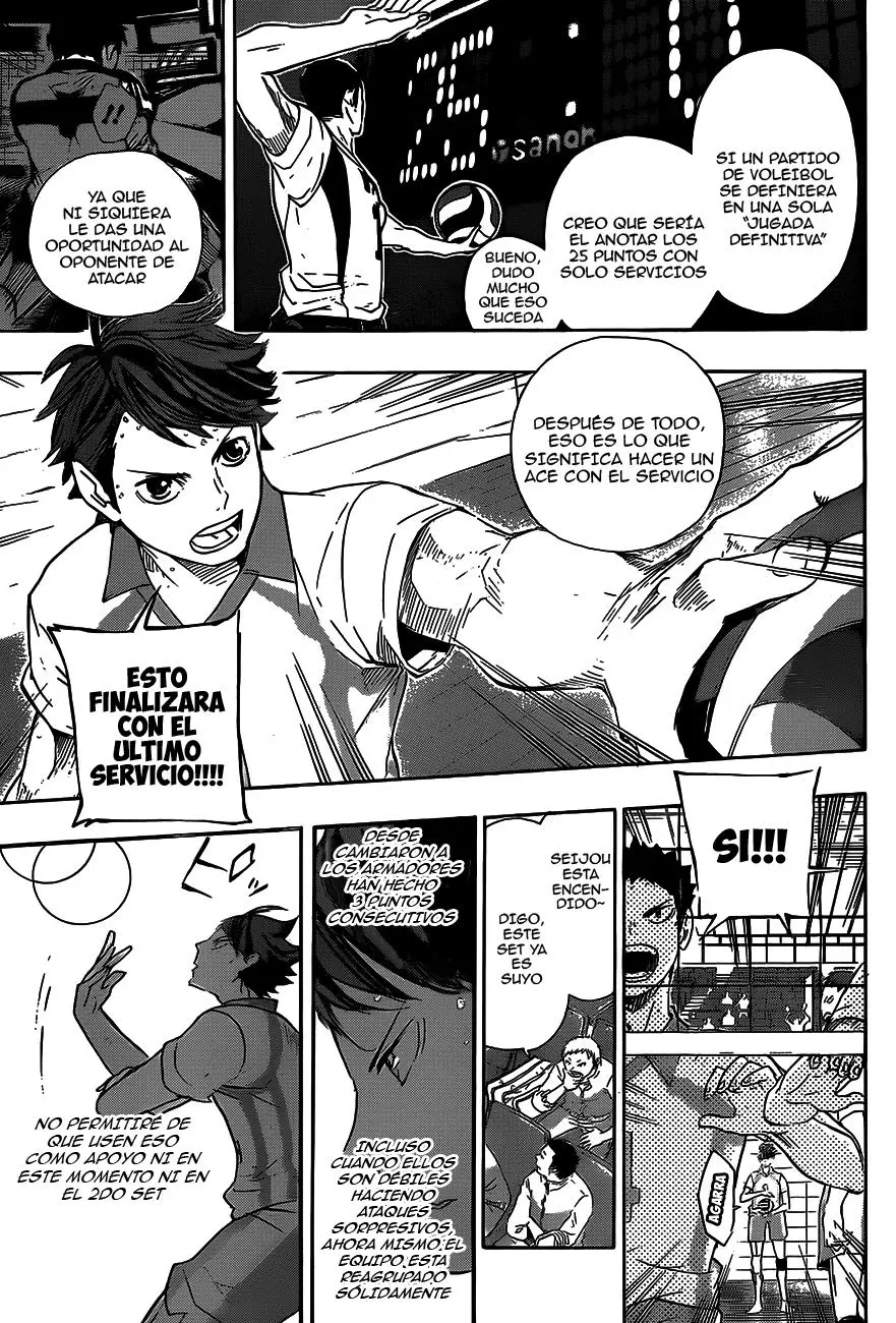 Haikyu!! capítulo 55, página 8