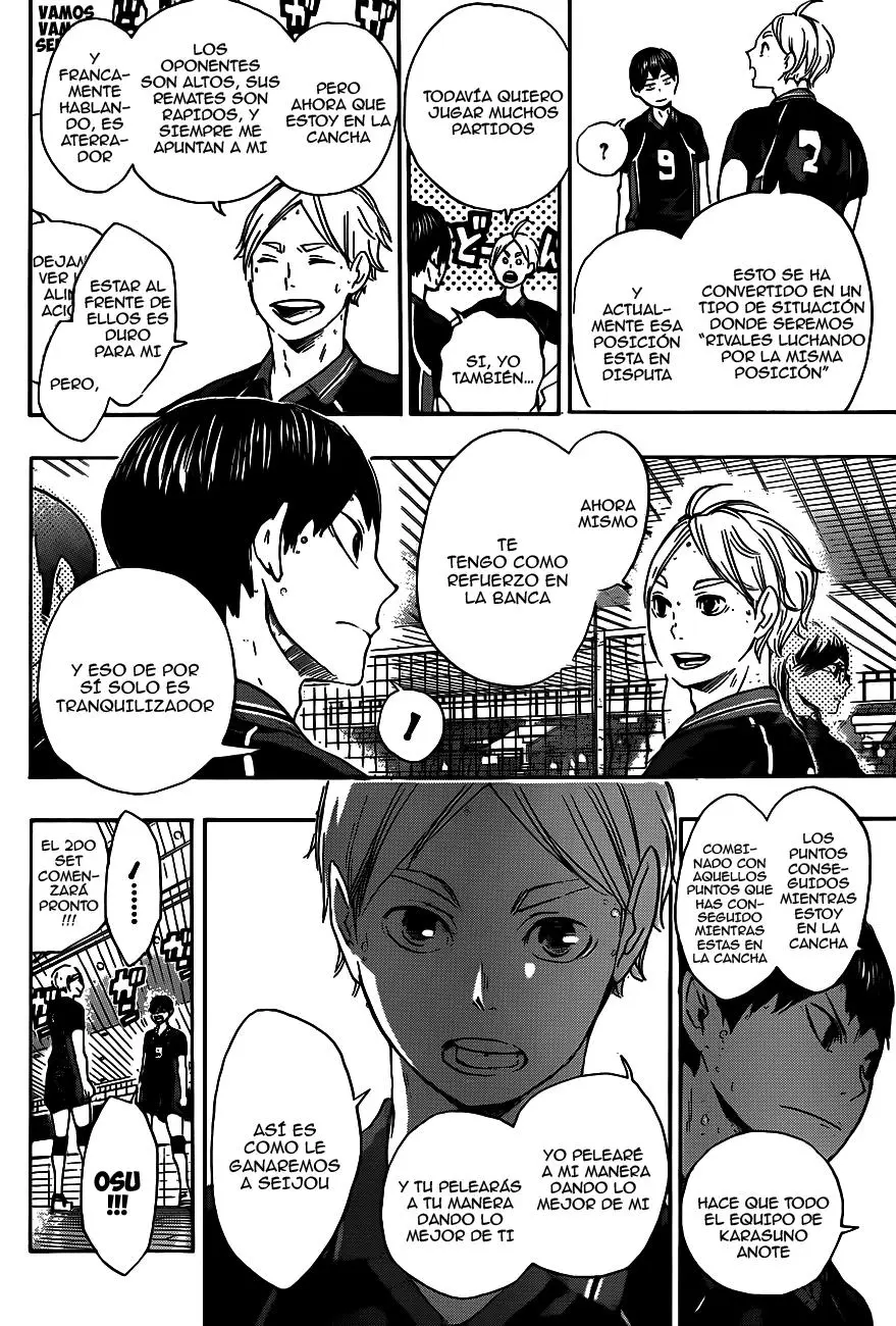 Haikyu!! capítulo 55, página 18