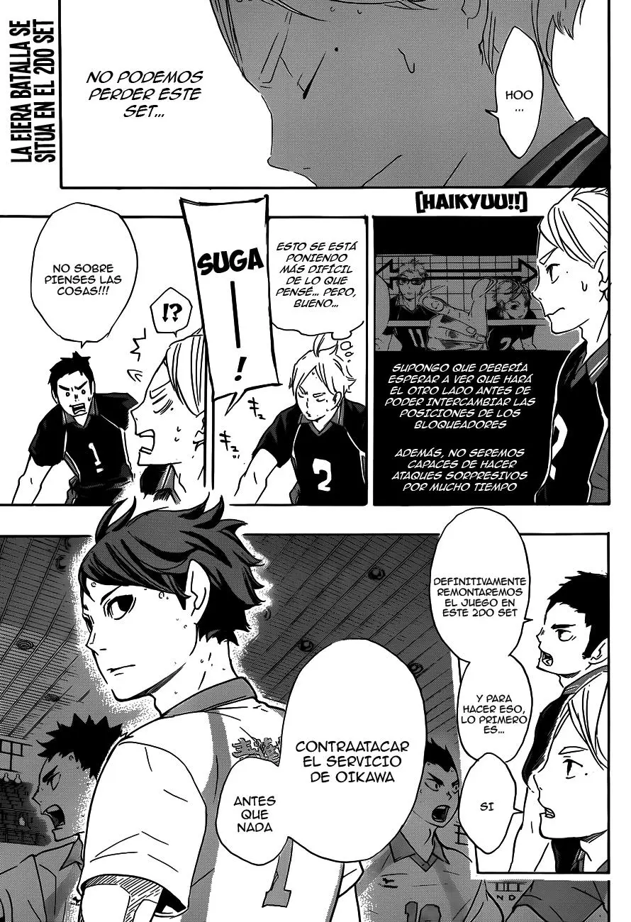 Haikyu!! capítulo 56, página 2