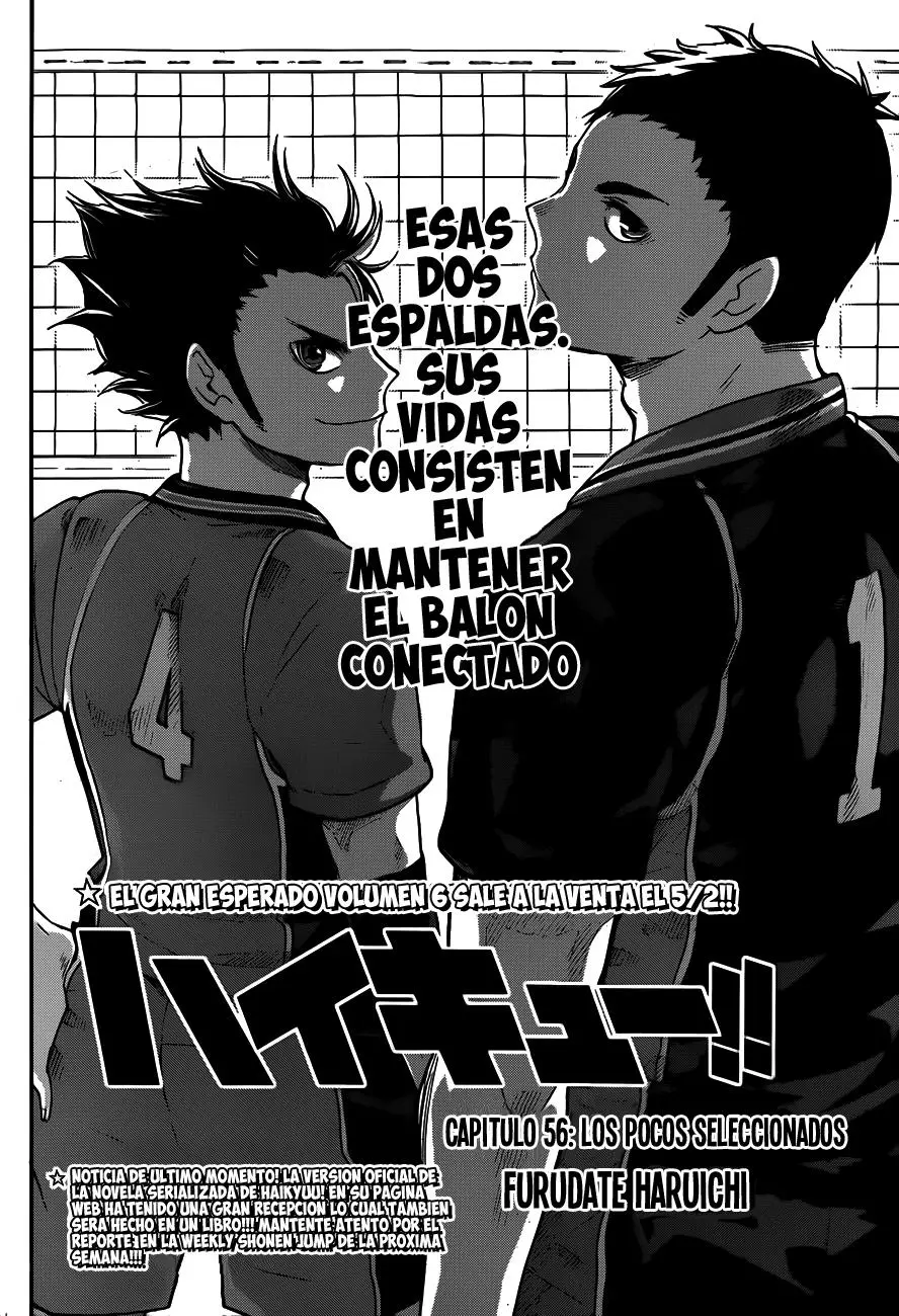 Haikyu!! capítulo 56, página 3