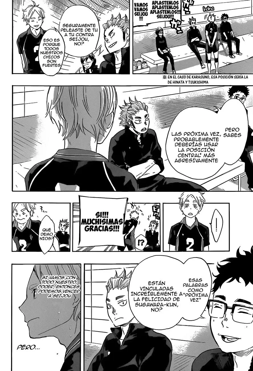 Haikyu!! capítulo 57, página 18
