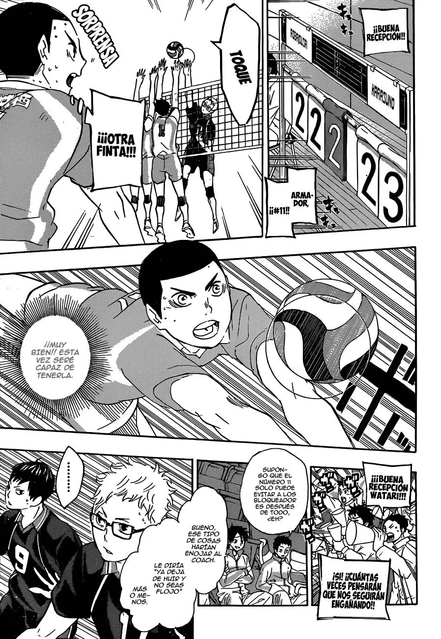 Haikyu!! capítulo 59, página 14