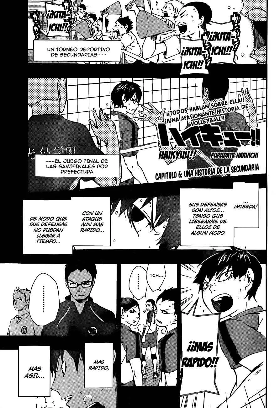Haikyu!! capítulo 6, página 2