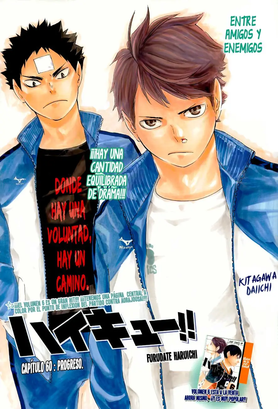 Haikyu!! capítulo 60, página 2