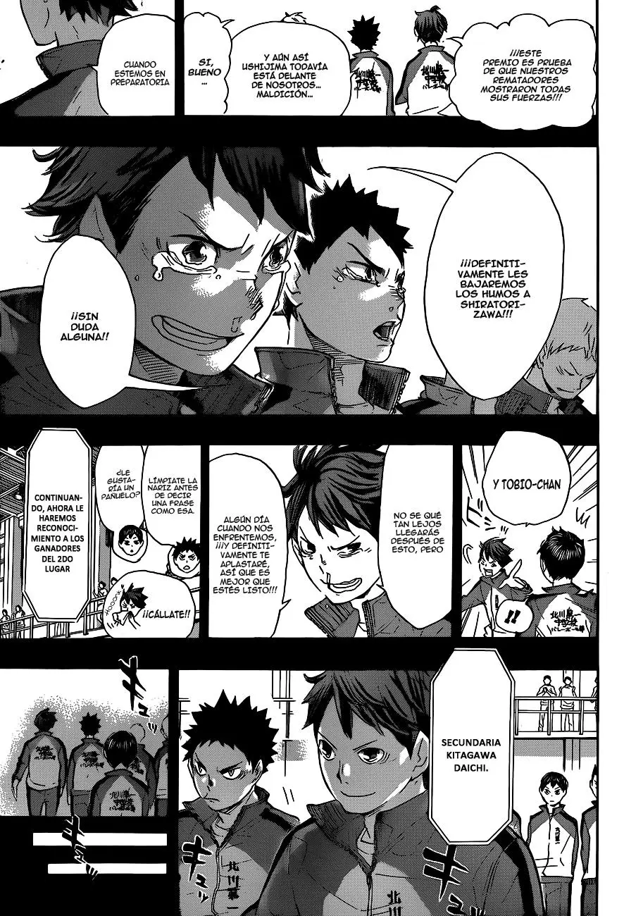 Haikyu!! capítulo 60, página 11