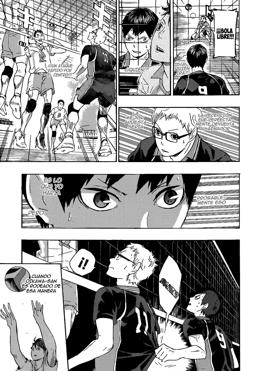Haikyu!! capítulo 60, página 15