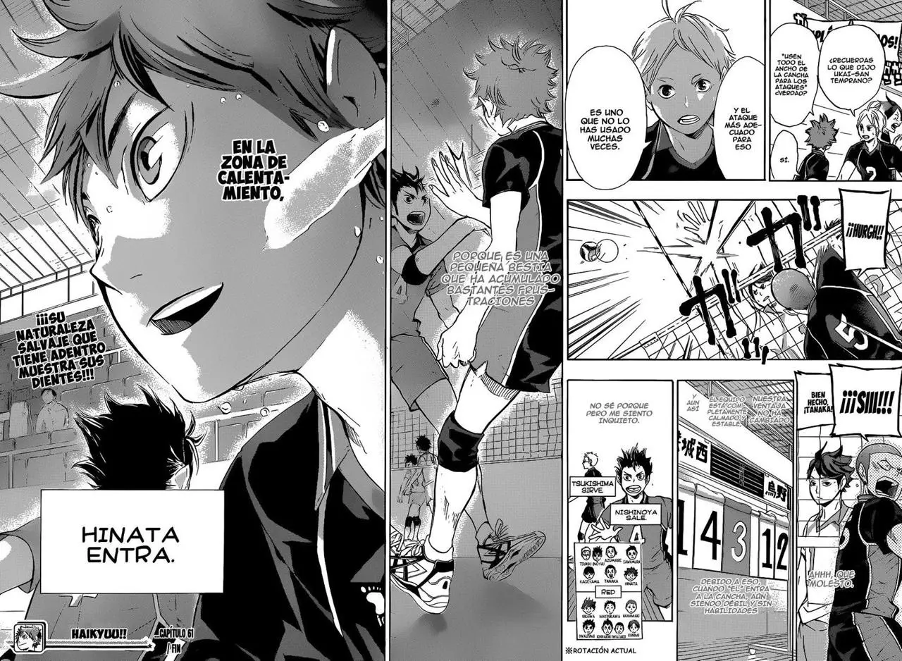 Haikyu!! capítulo 61, página 19