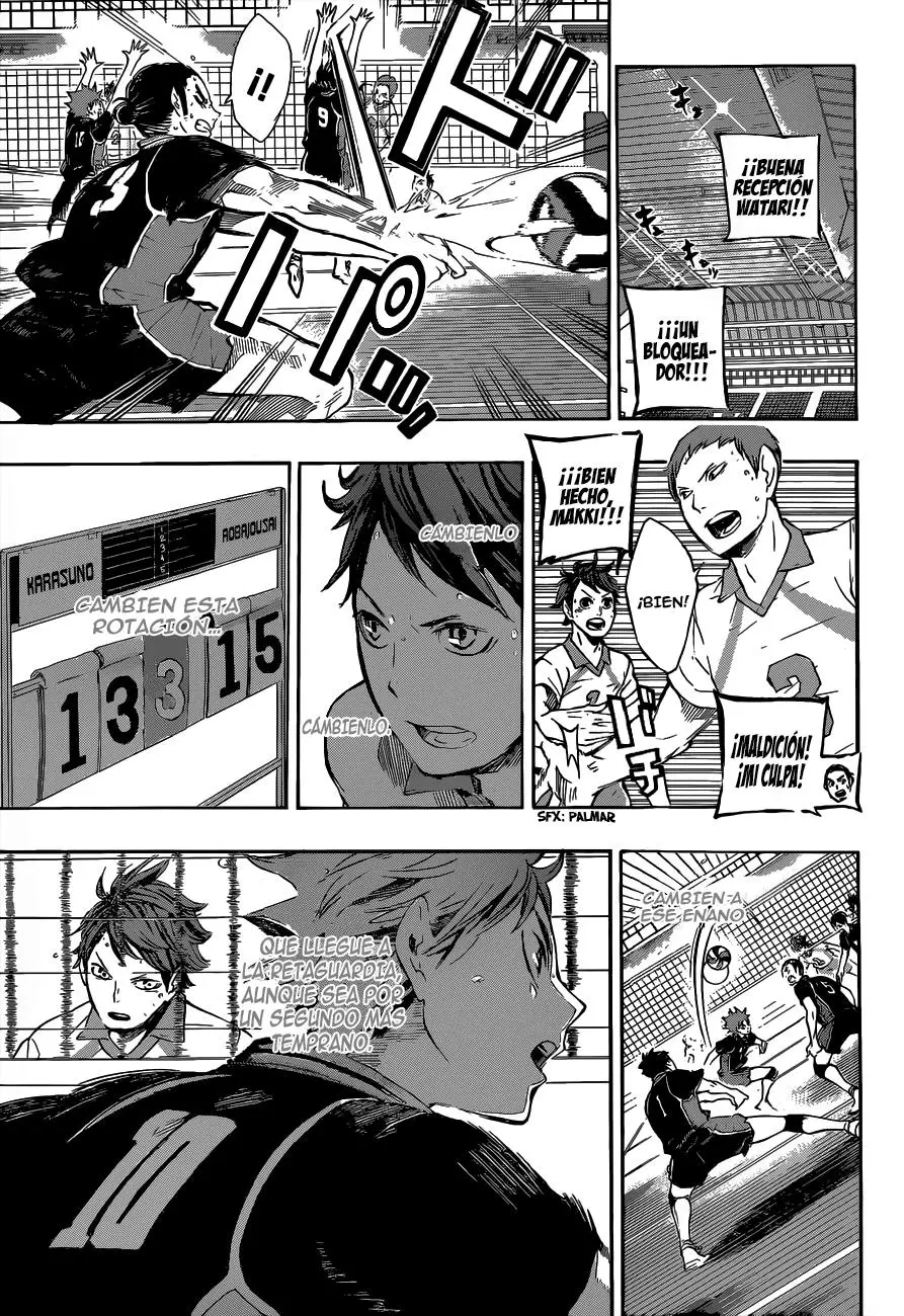 Haikyu!! capítulo 62, página 8