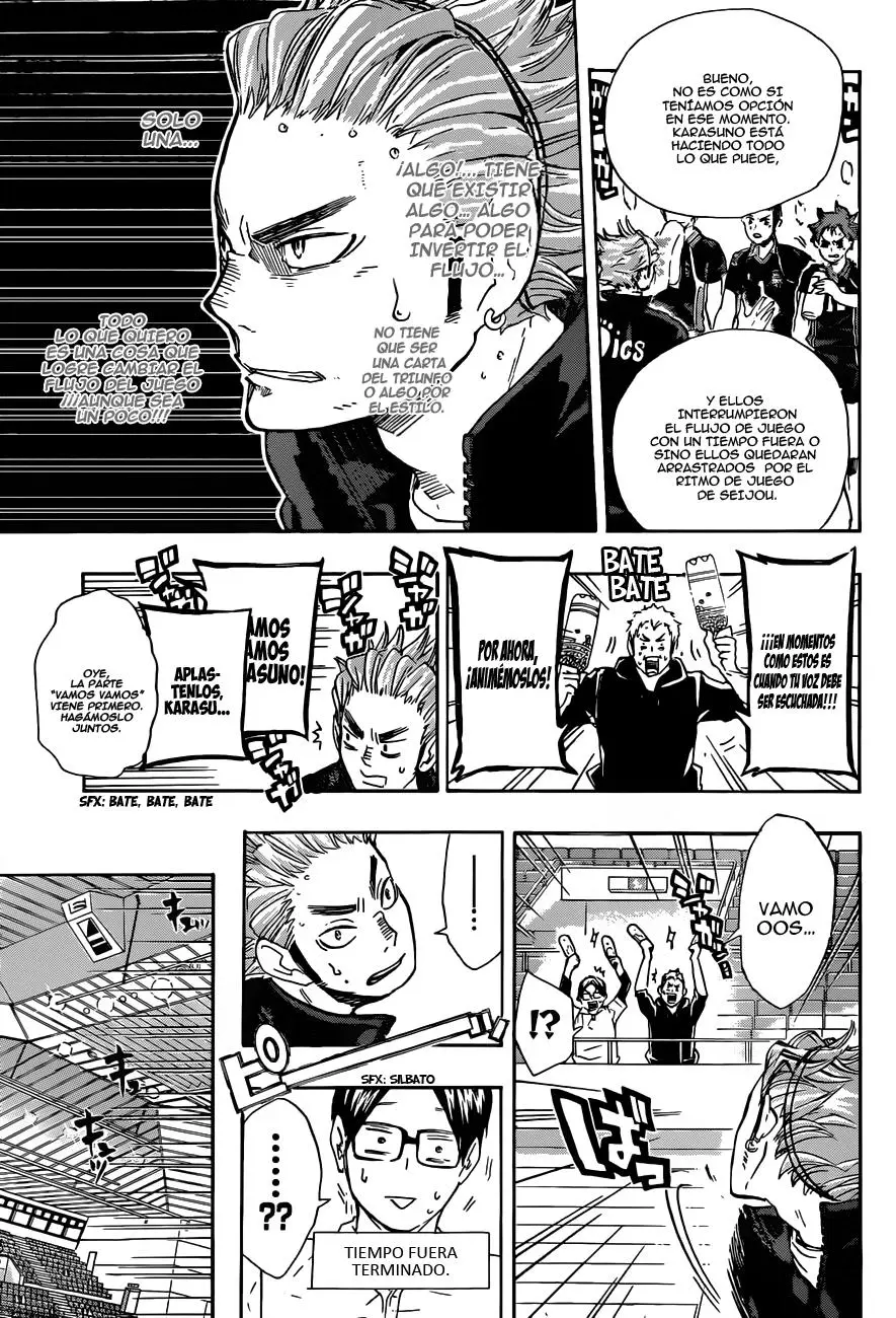 Haikyu!! capítulo 63, página 18