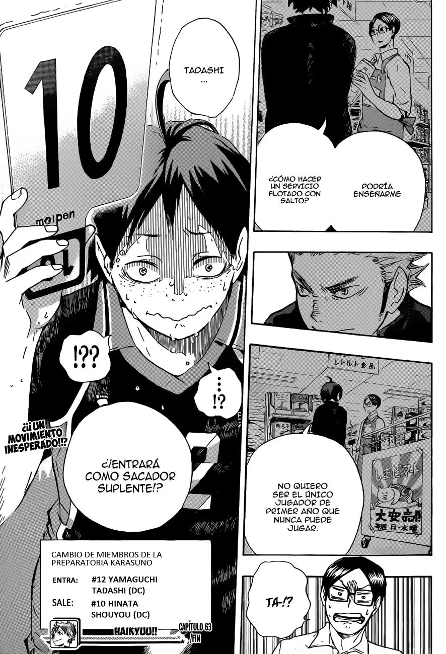 Haikyu!! capítulo 63, página 20