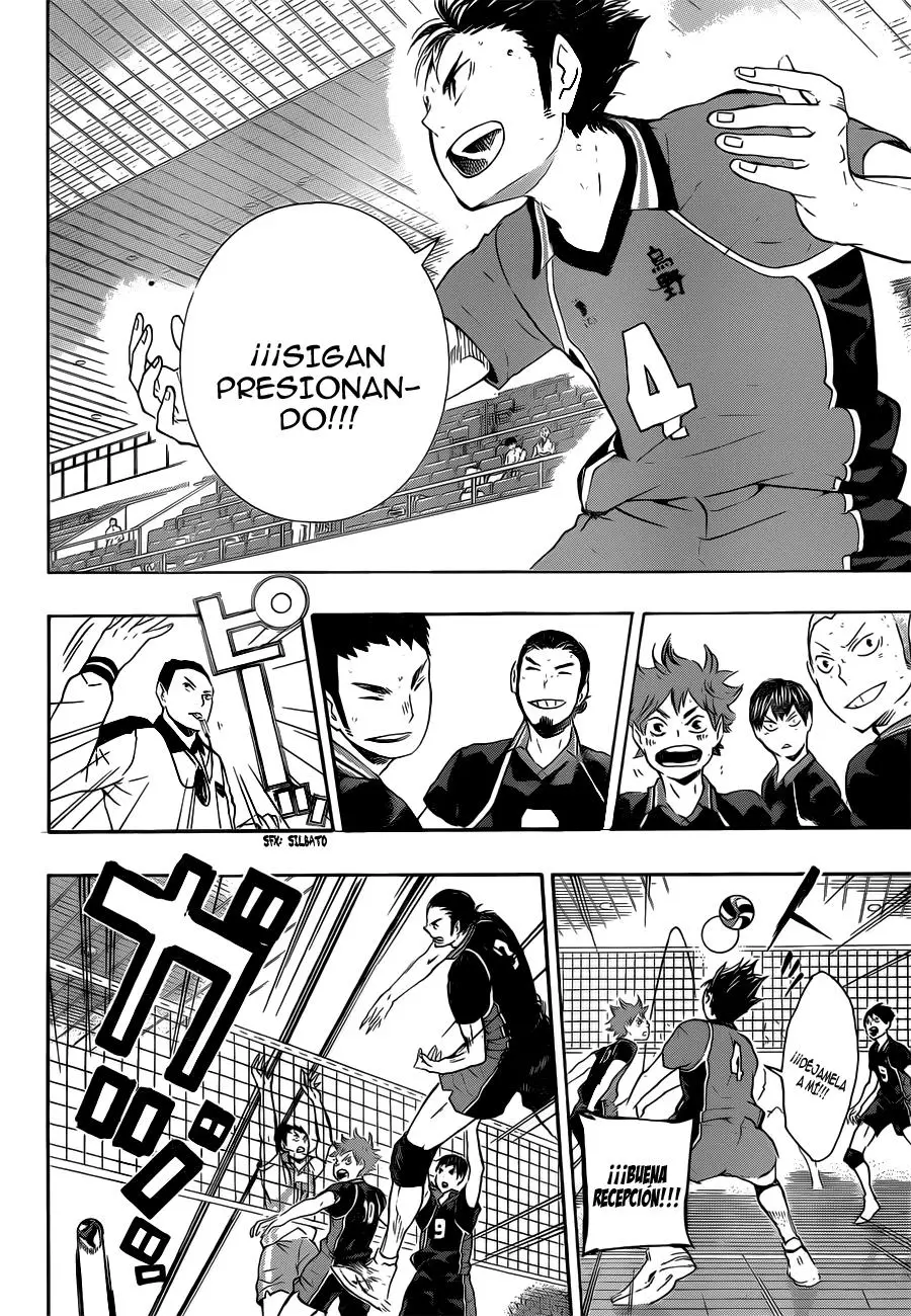 Haikyu!! capítulo 65, página 15