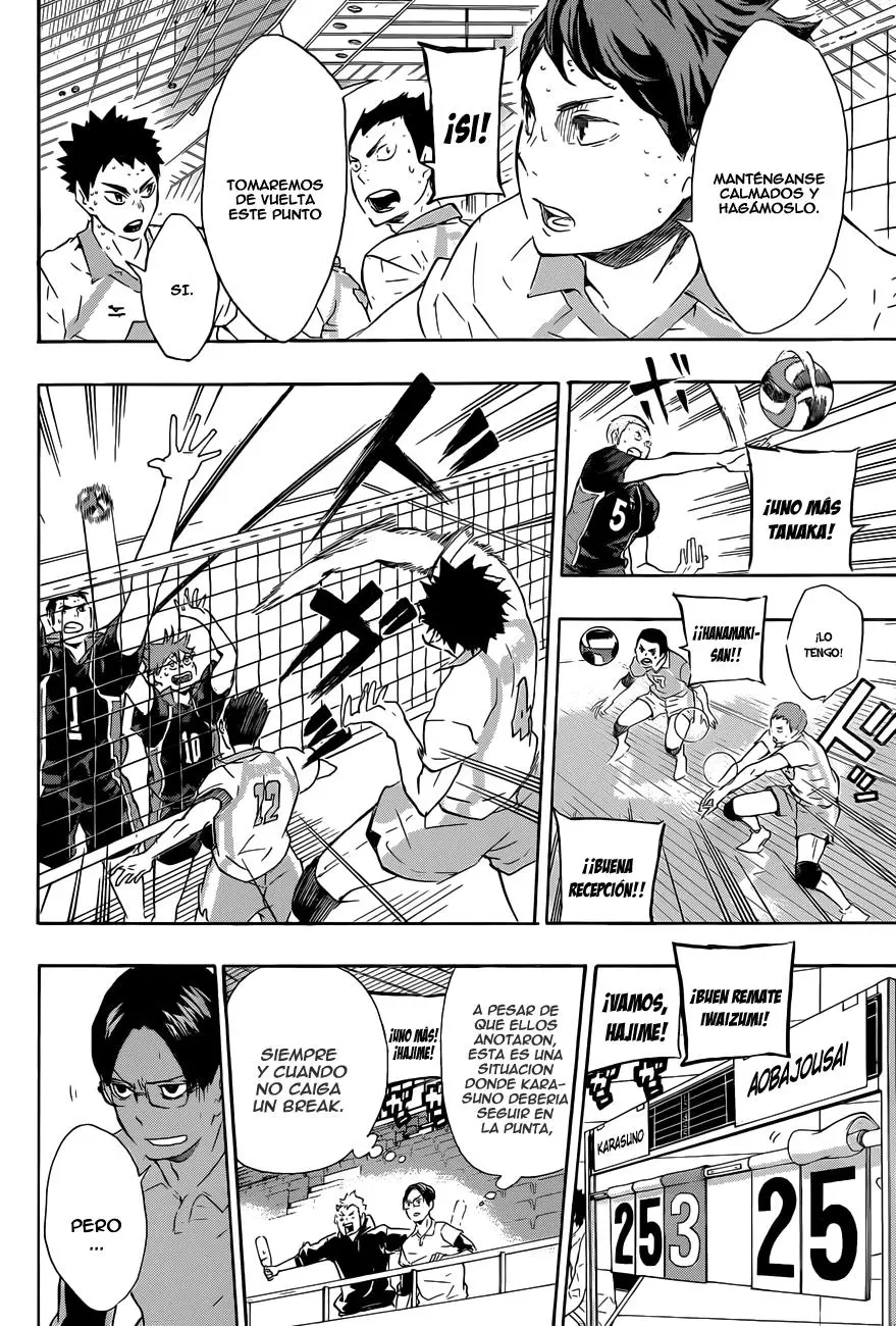 Haikyu!! capítulo 66, página 14
