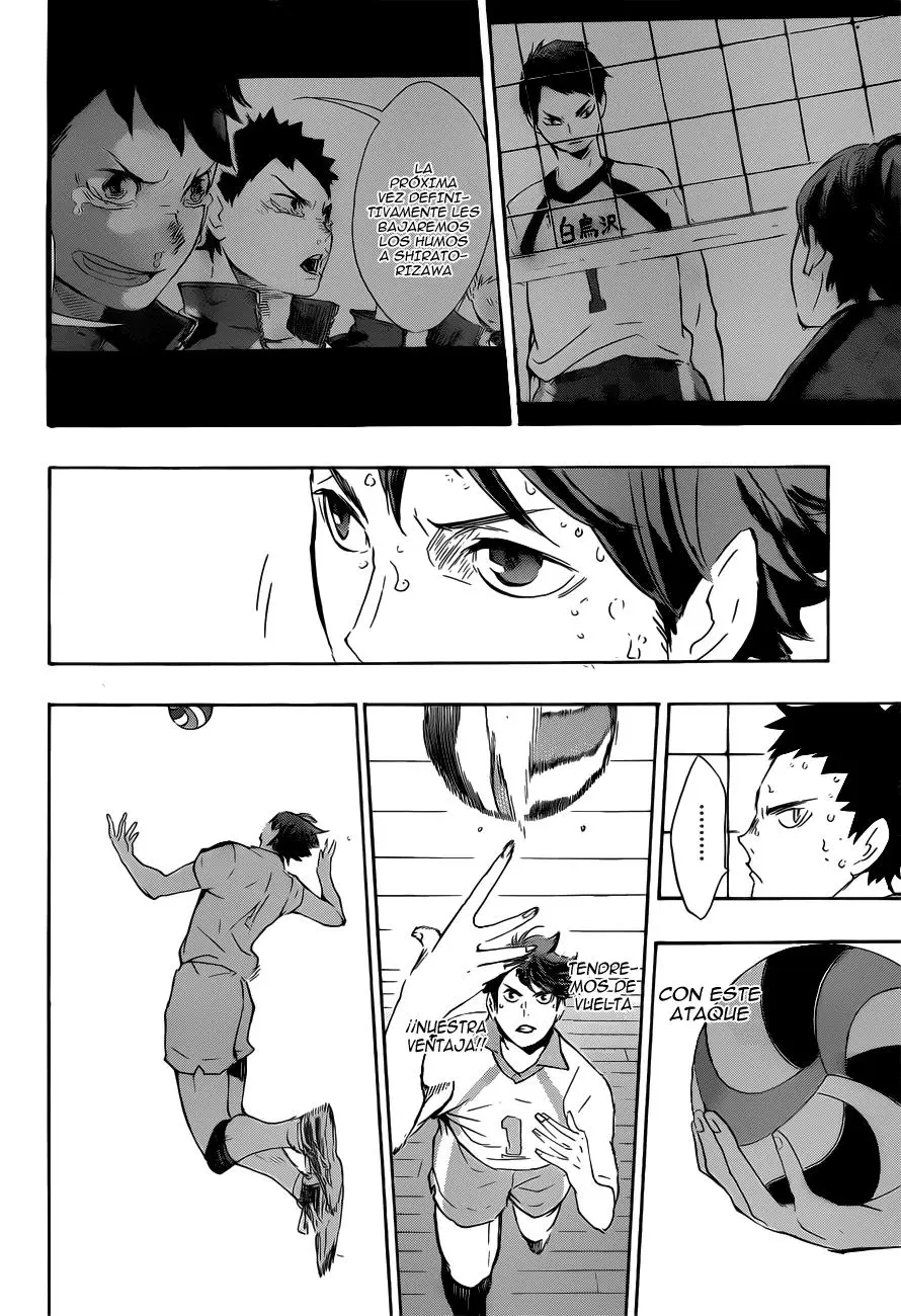 Haikyu!! capítulo 66, página 16