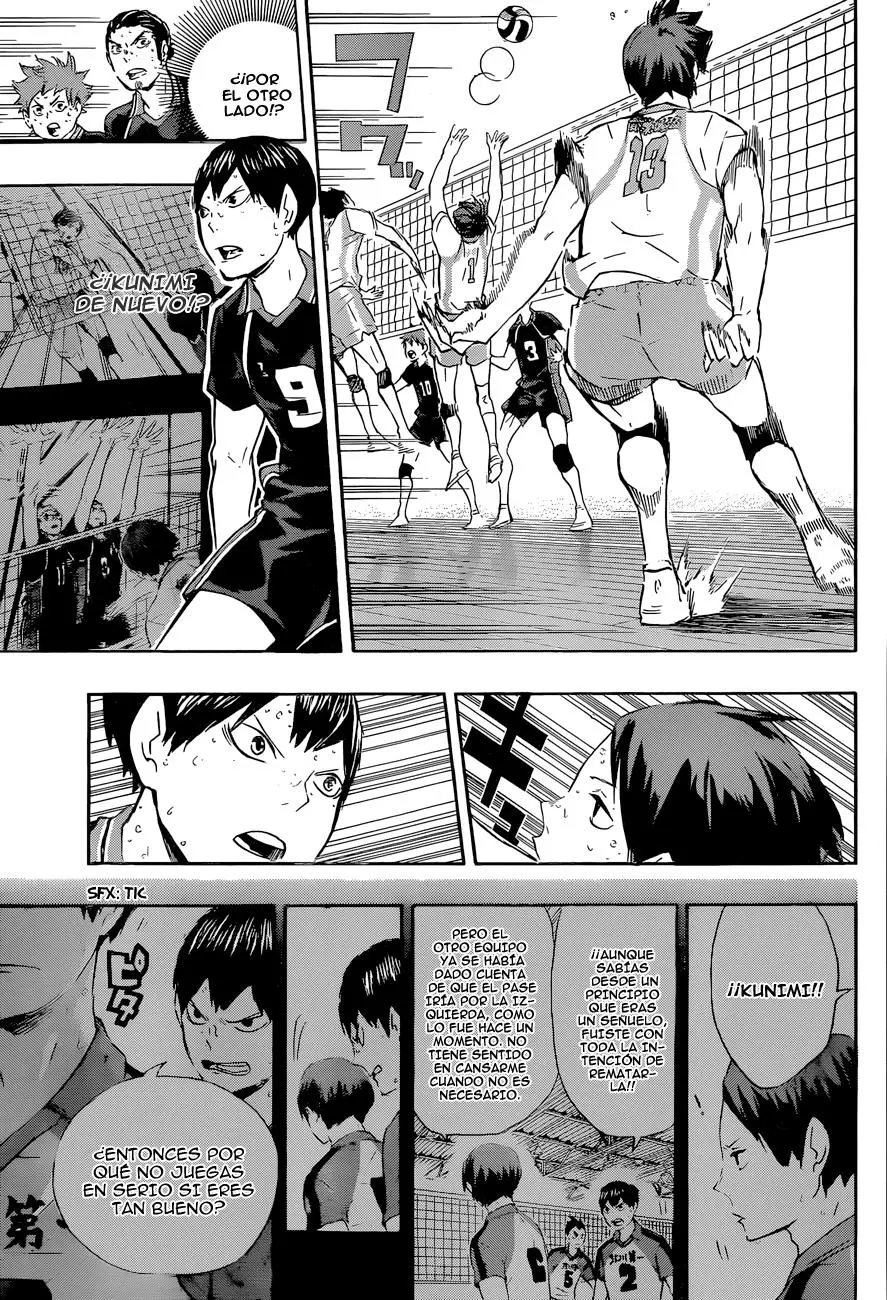 Haikyu!! capítulo 67, página 13