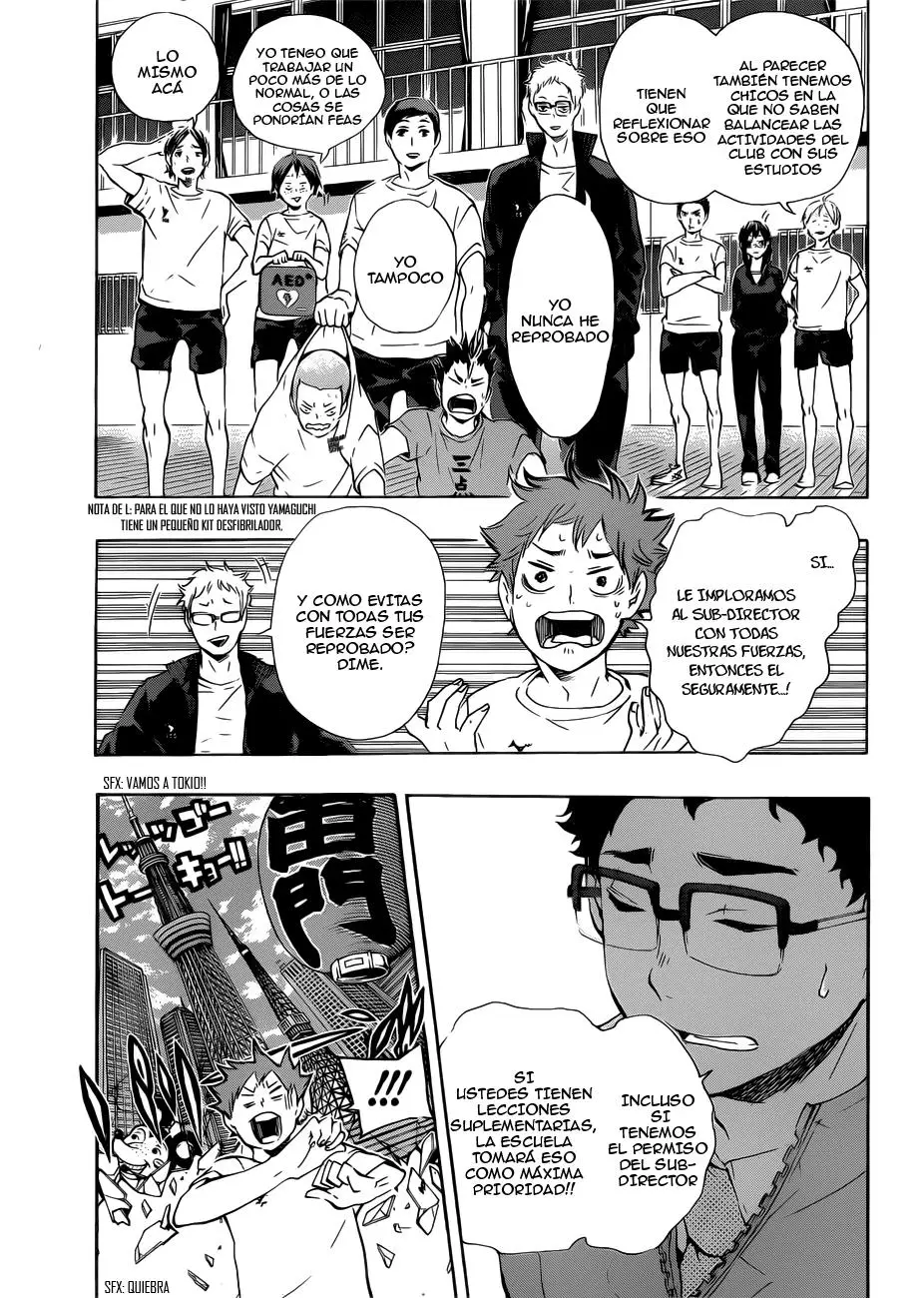 Haikyu!! capítulo 72, página 17