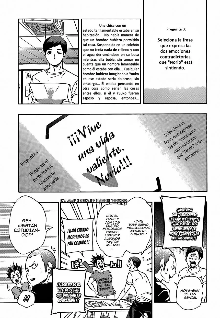 Haikyu!! capítulo 73, página 14