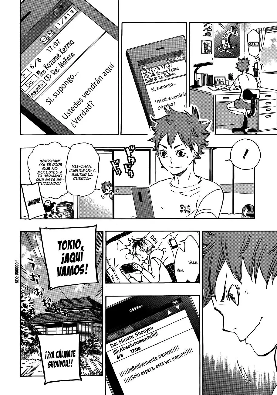 Haikyu!! capítulo 73, página 17