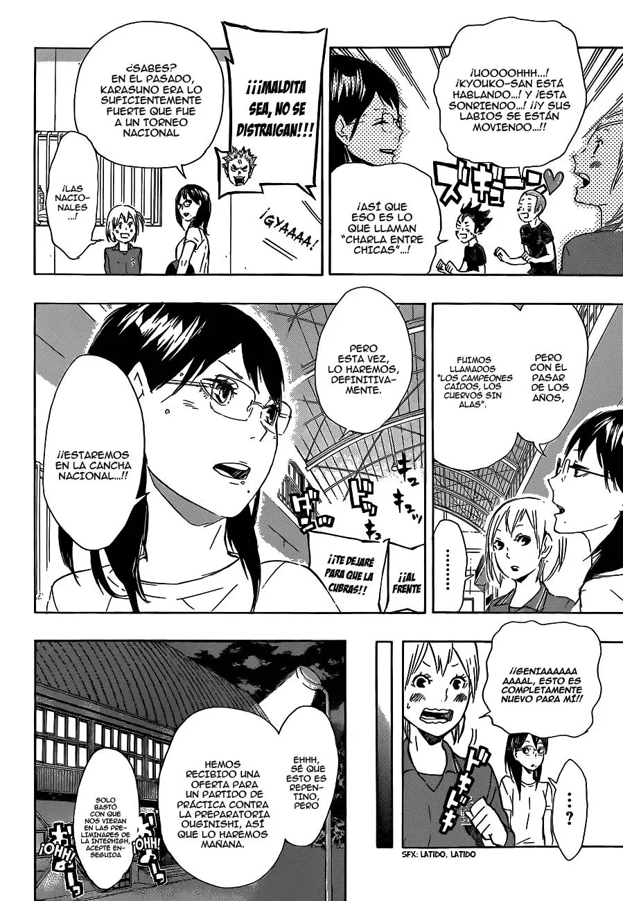 Haikyu!! capítulo 74, página 19