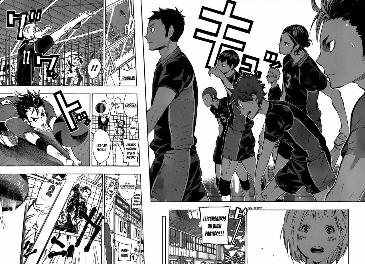 Haikyu!! capítulo 75, página 13