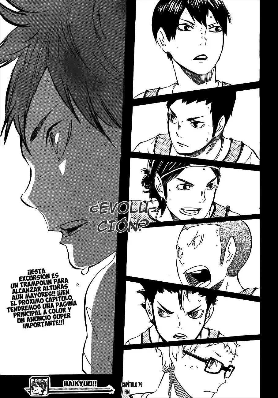 Haikyu!! capítulo 79, página 19