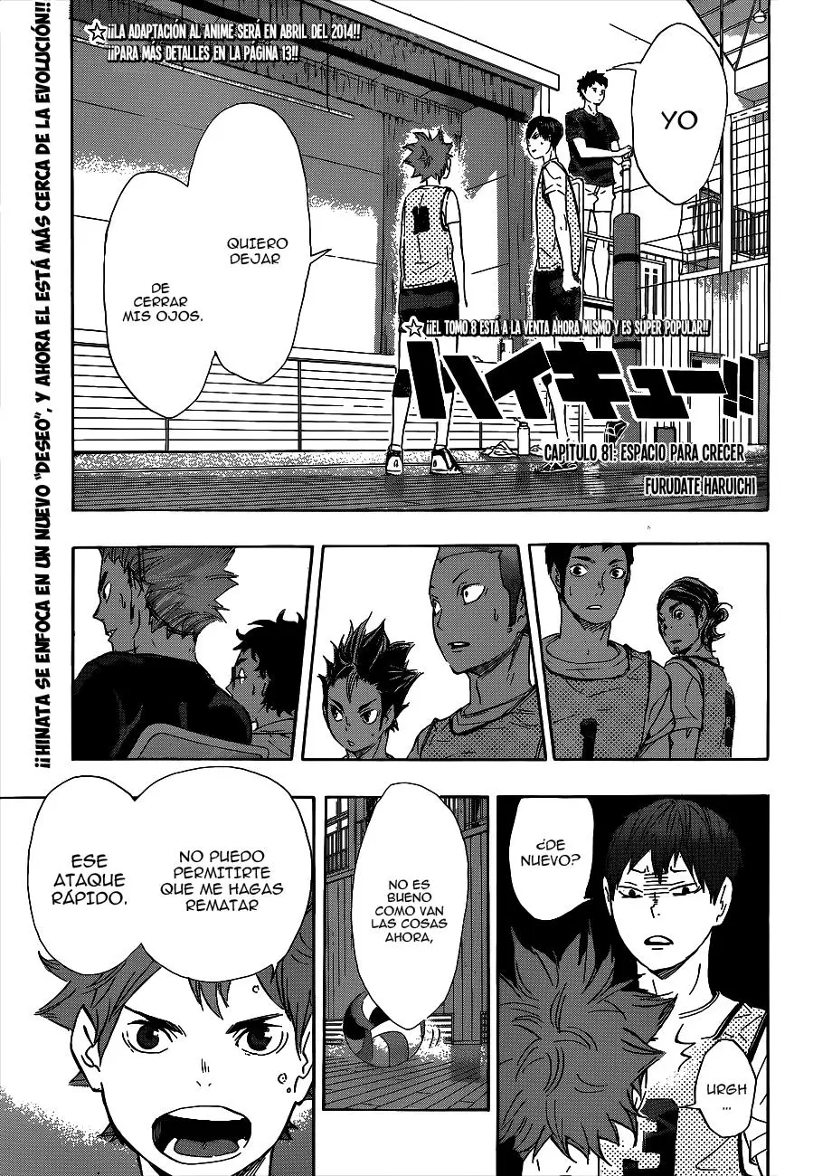 Haikyu!! capítulo 81, página 2