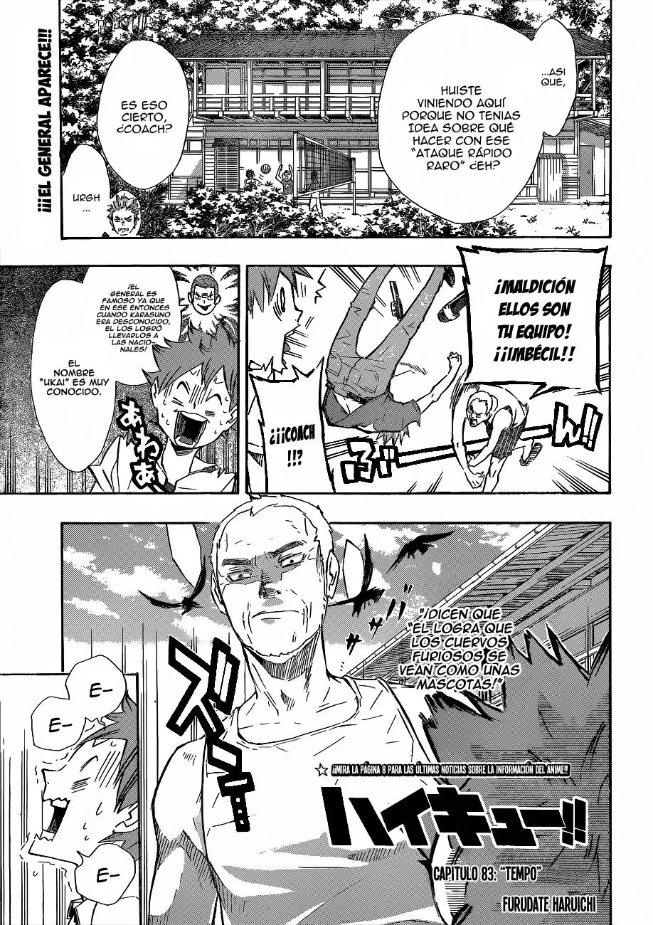 Haikyu!! capítulo 83, página 2