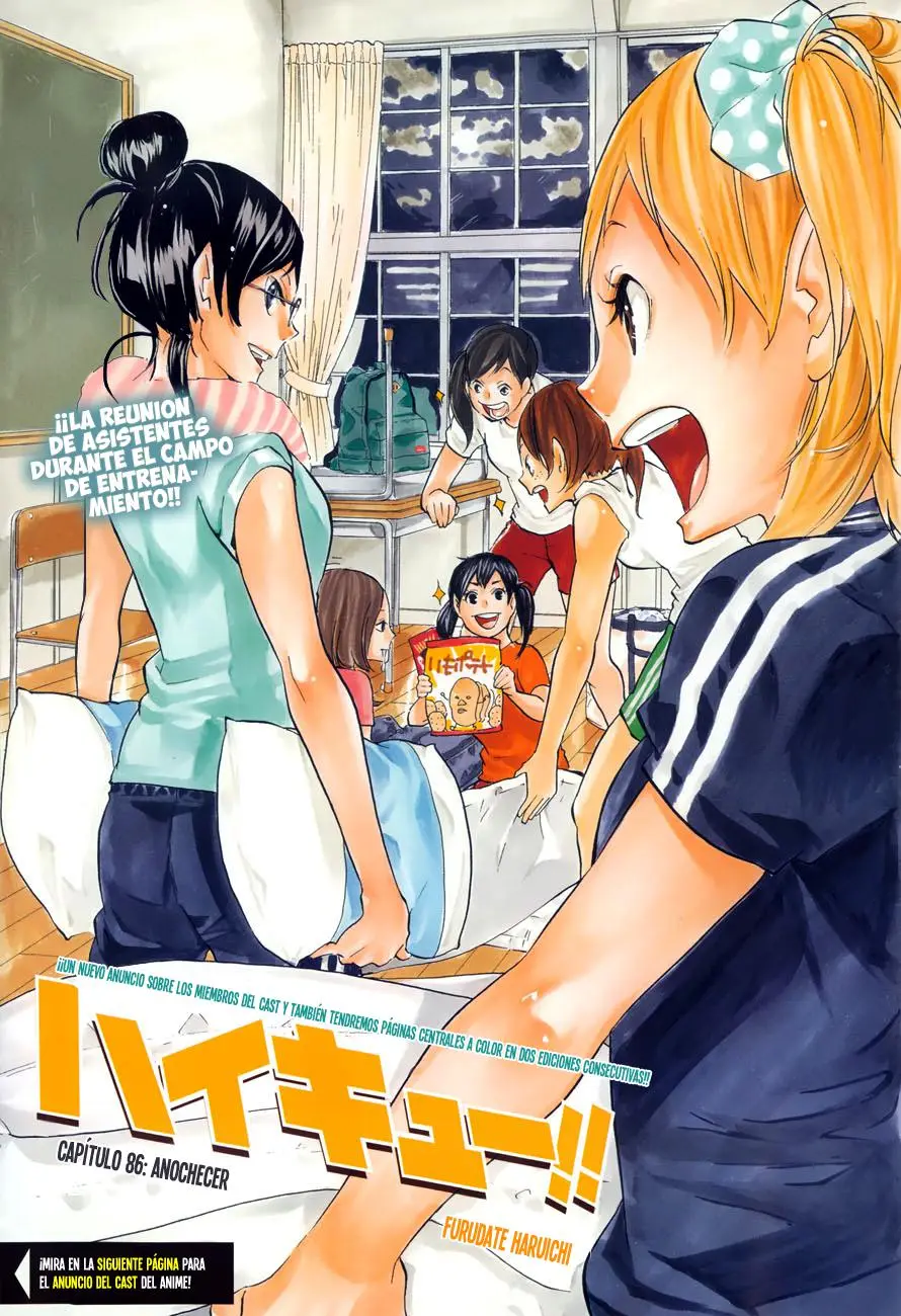 Haikyu!! capítulo 86, página 2