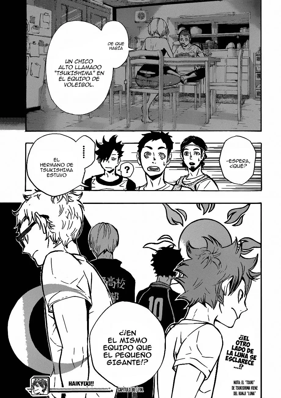 Haikyu!! capítulo 86, página 20