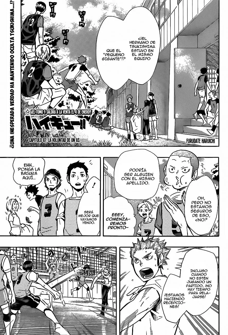 Haikyu!! capítulo 87, página 2