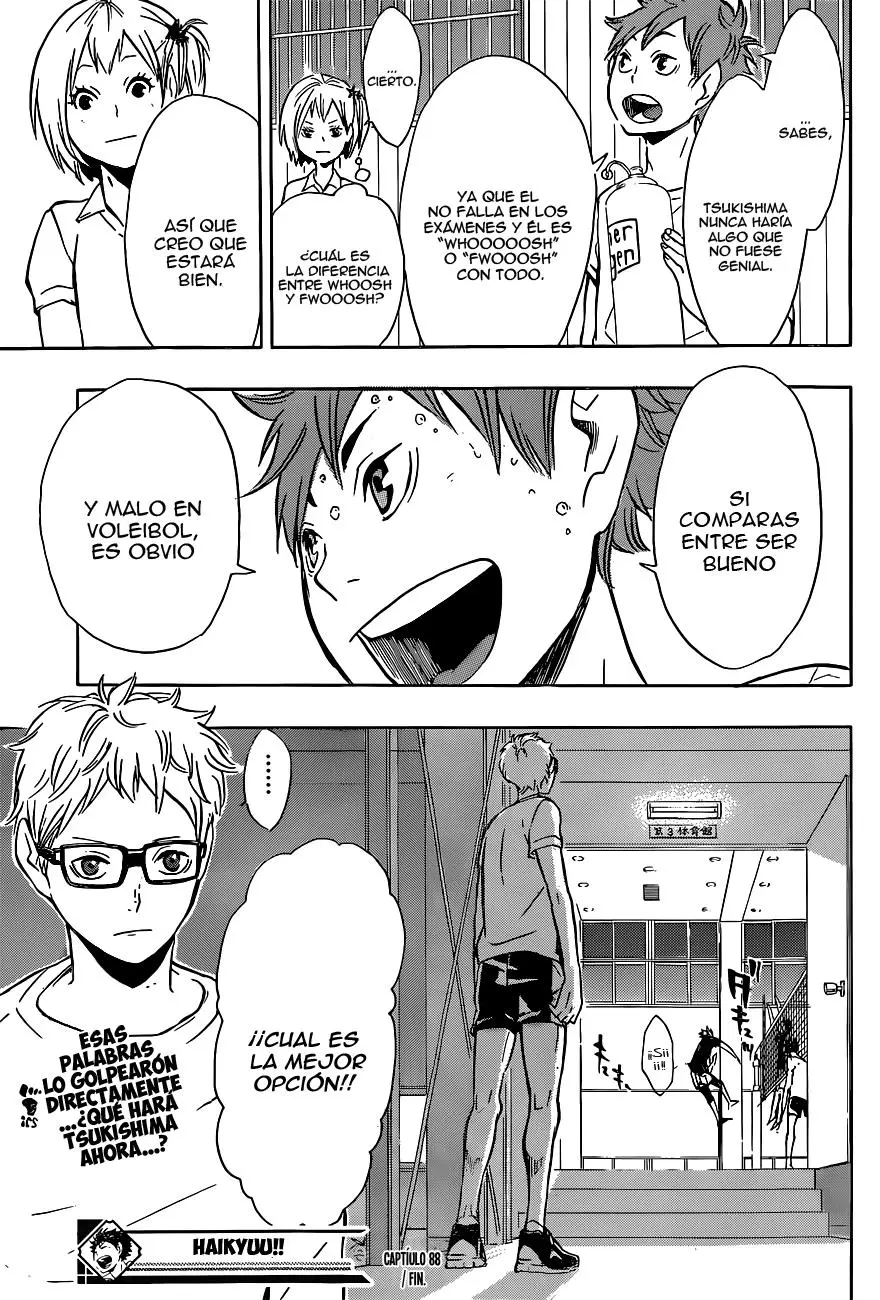Haikyu!! capítulo 88, página 19