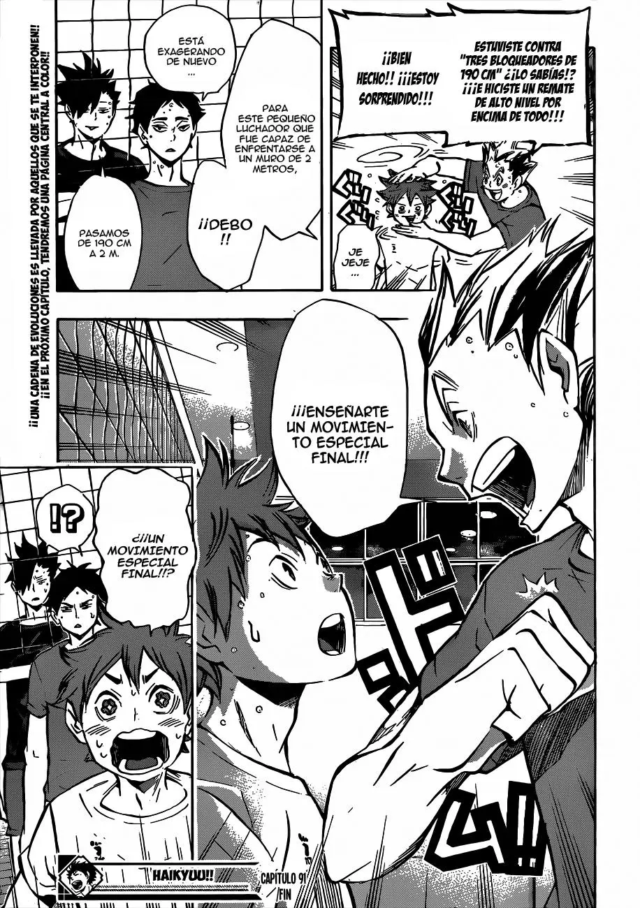 Haikyu!! capítulo 91, página 19